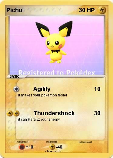 Pokemon Pichu