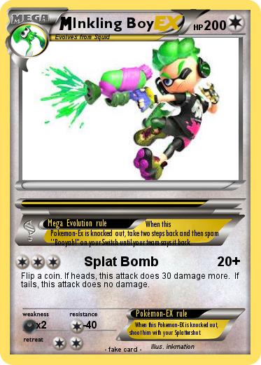 Pokemon Inkling Boy