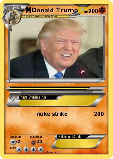 Pokemon Donald Trump