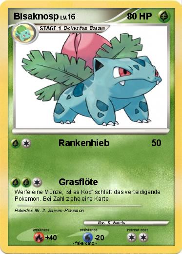 Pokemon Bisaknosp