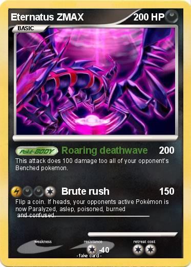 Pokemon Eternatus ZMAX