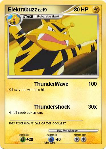 Pokemon Elektrabuzz