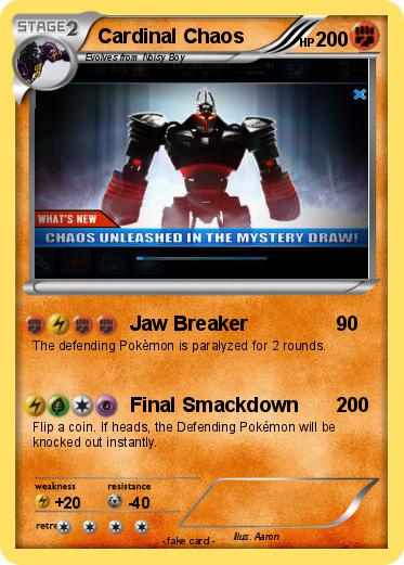 Pokemon Cardinal Chaos