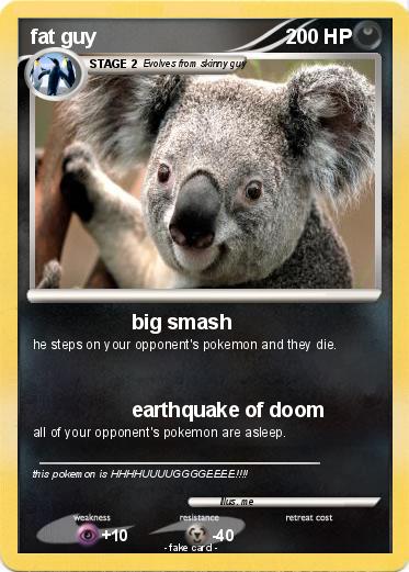 Pokemon fat guy