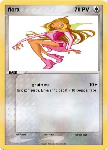 Pokemon flora
