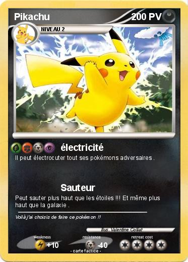 Pokemon Pikachu