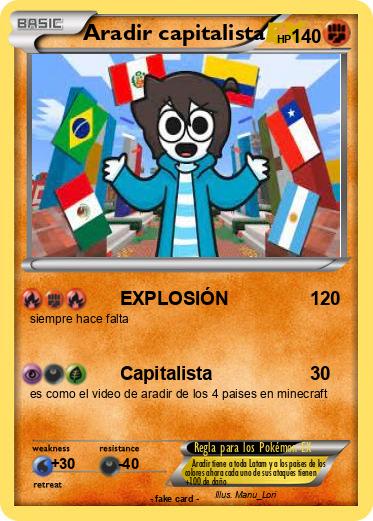 Pokemon Aradir capitalista