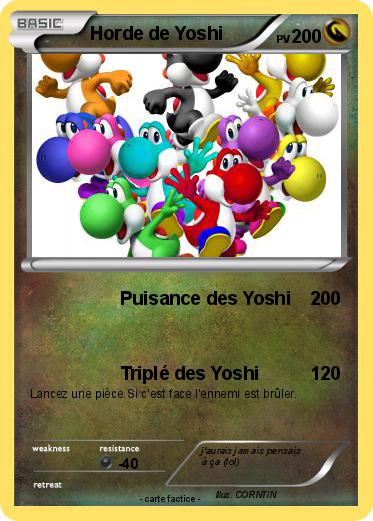 Pokemon Horde de Yoshi