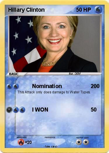 Pokemon Hillary Clinton