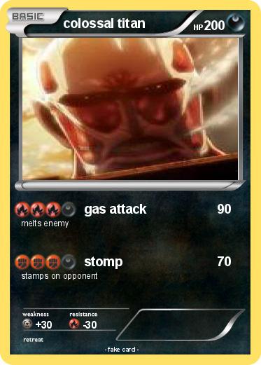 Pokemon colossal titan