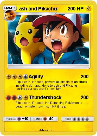 Pokemon ash and Pikachu