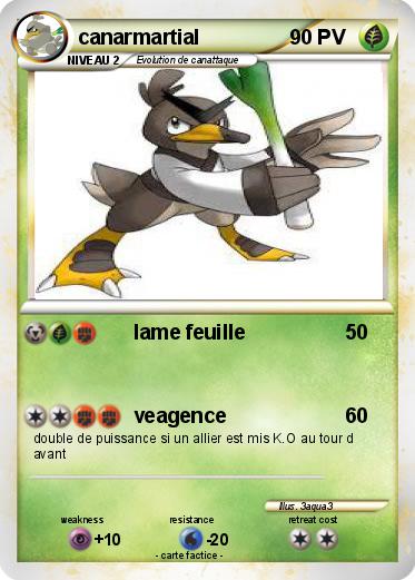 Pokemon canarmartial