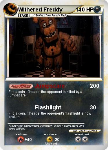 Pokemon Withered Freddy