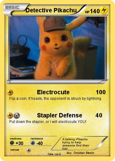 Pokemon Detective Pikachu