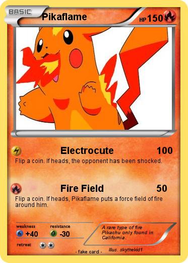 Pokemon Pikaflame