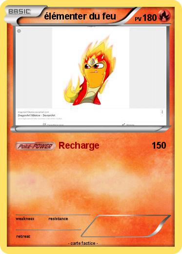 Pokemon élémenter du feu