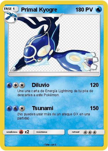 Pokemon Primal Kyogre