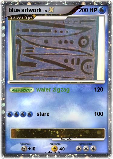 Pokemon blue artwork