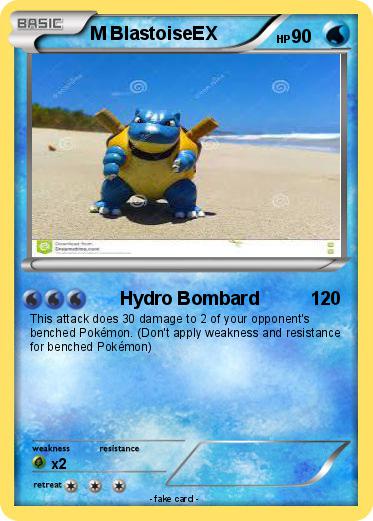 Pokemon M BlastoiseEX