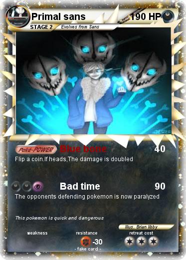 Pokemon Primal sans