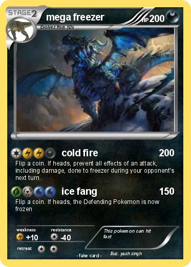 Pokemon mega freezer