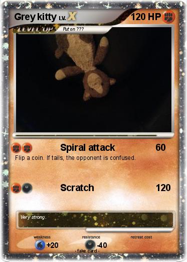 Pokemon Grey kitty