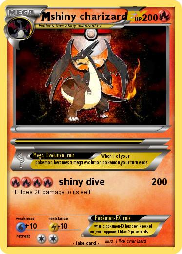 Pokemon shiny charizard