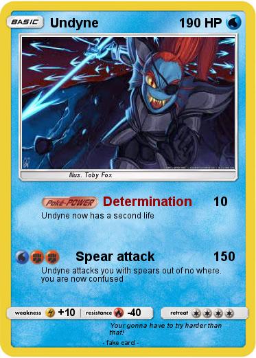 Pokemon Undyne