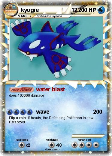 Pokemon kyogre                     12,