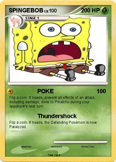 Pokemon SPINGEBOB