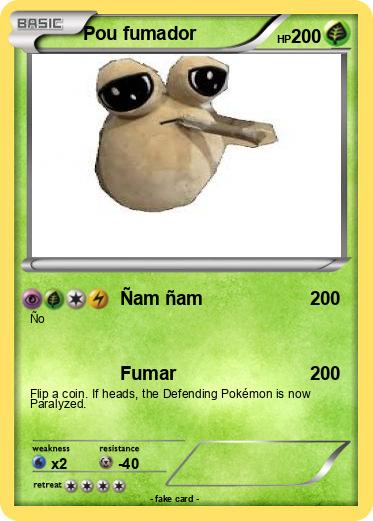 Pokemon Pou fumador