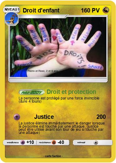 Pokemon Droit d'enfant