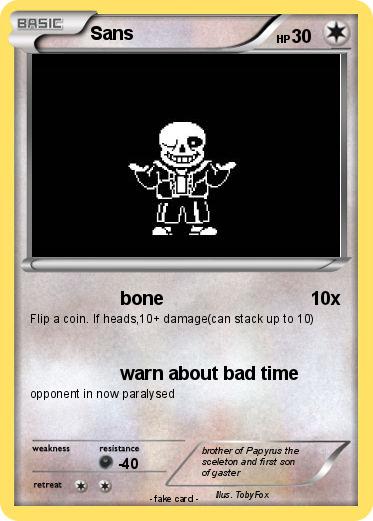 Pokemon Sans