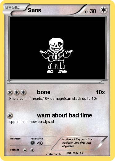 Pokemon Sans