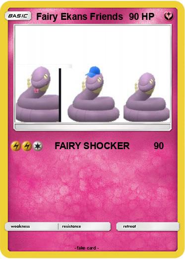 Pokemon Fairy Ekans Friends
