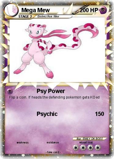 Pokemon Mega Mew