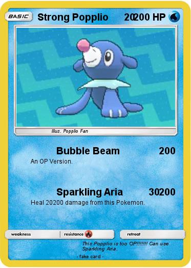 Pokemon Strong Popplio      20