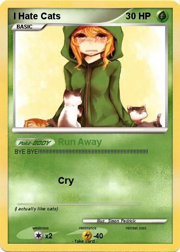Pokemon I Hate Cats