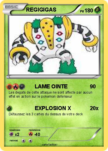 Pokemon REGIGIGAS