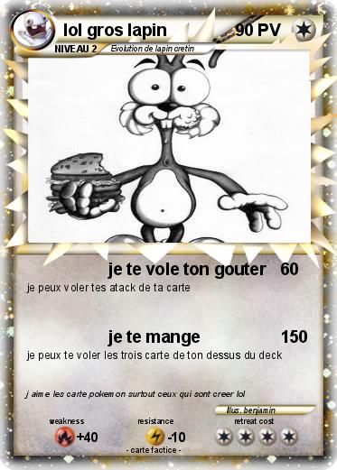 Pokemon lol gros lapin