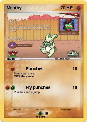 Pokemon Menthy