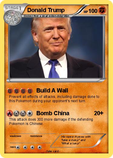 Pokemon Donald Trump