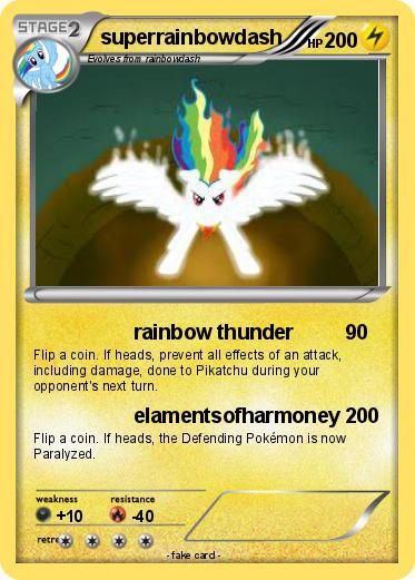 Pokemon superrainbowdash