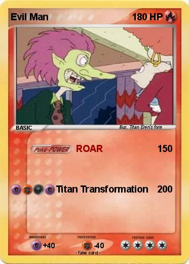 Pokemon Evil Man