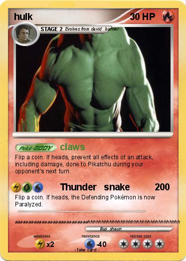 Pokemon hulk