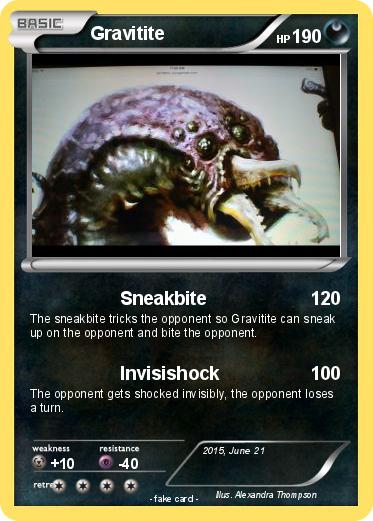 Pokemon Gravitite