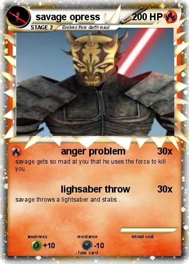 Pokemon savage opress