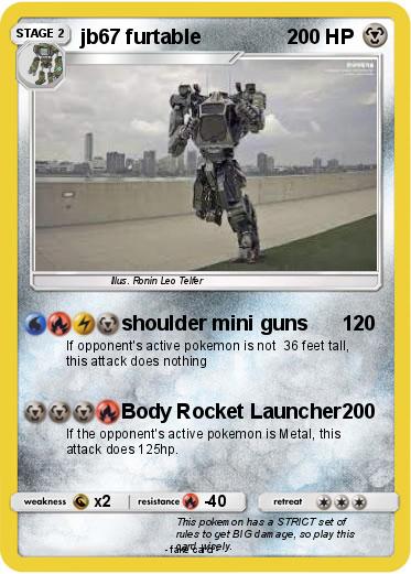 Pokemon jb67 furtable