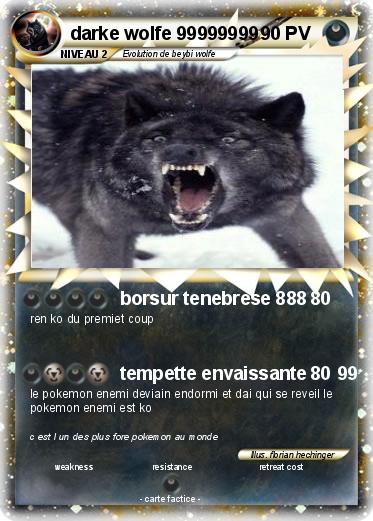 Pokemon darke wolfe 99999999