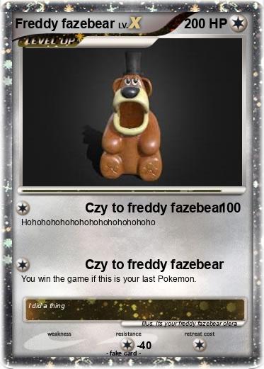 Pokemon Freddy fazebear